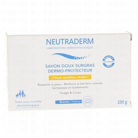 NEUTRADERM Savon doux Surgras dermo-protecteur (200g)