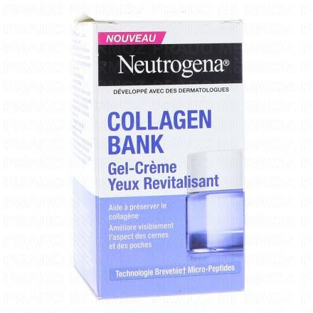 NEUTROGENA Collagen Bank - Gel-Cr&egrave;me Yeux Revitalisant 15ml