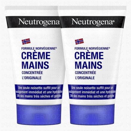 NEUTROGENA Crème mains concentrée "L'original" (2 tubes x 50ml)