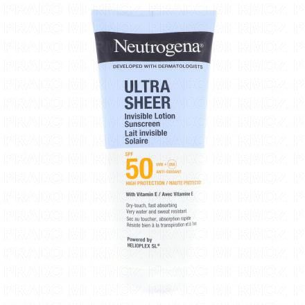 NEUTROGENA Ultra Sheer - Lait Corps Invisible SPF50 200ml