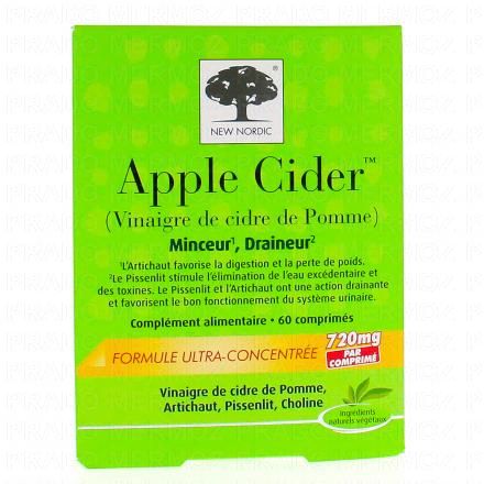 NEW NORDIC Apple Cider 60 comprimés