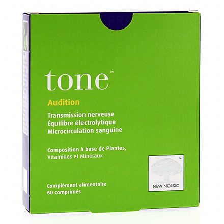 NEW NORDIC Tone audition 60 comprimés