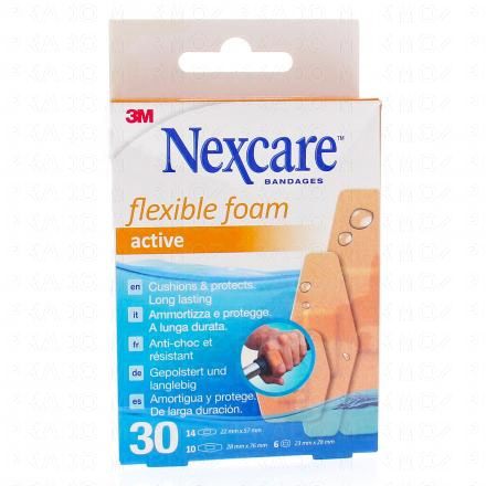 NEXCARE Pansement anti-choc et résistant 30 pansements