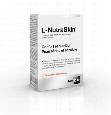 NHCO Dermatologie - L-Nutraskin confort et nutrition peau sèche et sensible x42 capsules