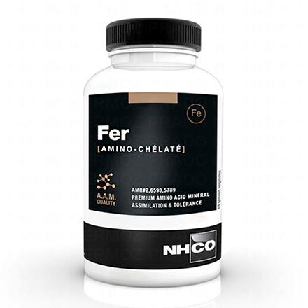 NHCO Minéraux amino-chelates - Fer 7mg (84 gélules)
