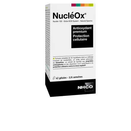 NHCO Santé - Nucléox Antioxydant, Protection cellulaire x42 gélules