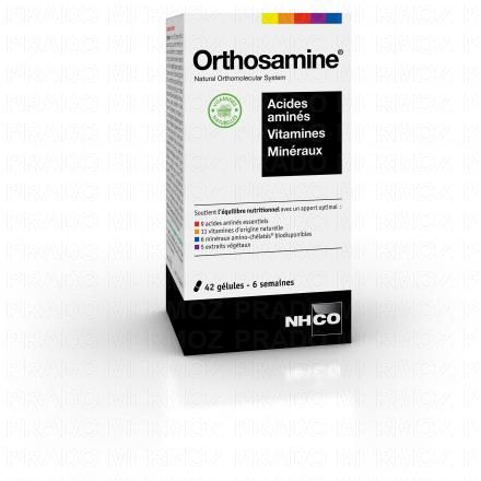 NHCO Santé - Orthosamine Vitamines, Minéraux pot de 42 gélules