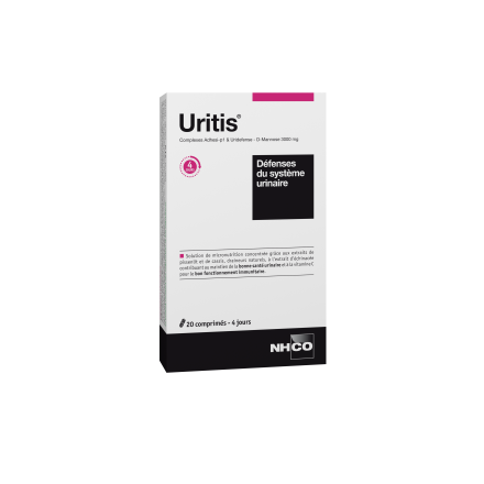 NHCO Santé - Uritis défenses du système urinaire x20 comprimés