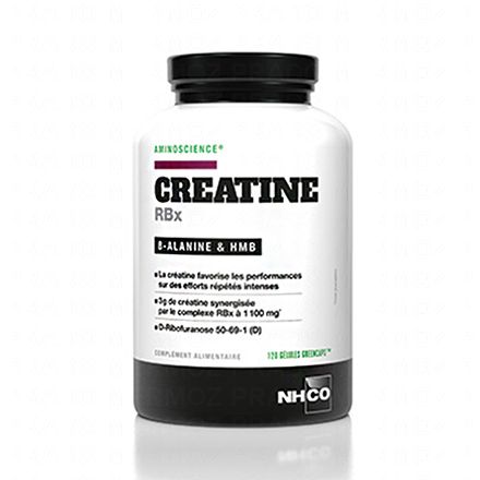 NHCO Créatine RBX boîte de 120 gélules