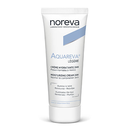 Aquareva crème hydratante texture légère 24H tube 40ml 3