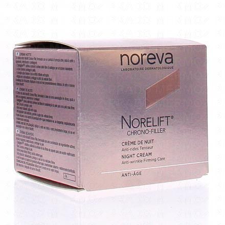 NOREVA Chrono-Filler - Crème de nuit anti-rides tenseur pot 50ml