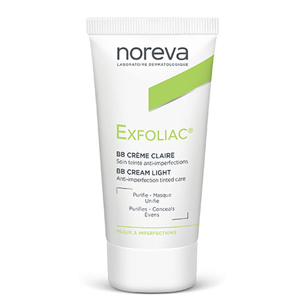 NOREVA Exfoliac BB crème teinte claire tube 30ml