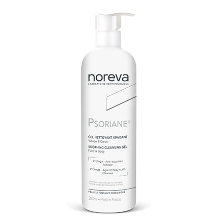 NOREVA Psoriane gel nettoyant apaisant flacon pompe 500ml