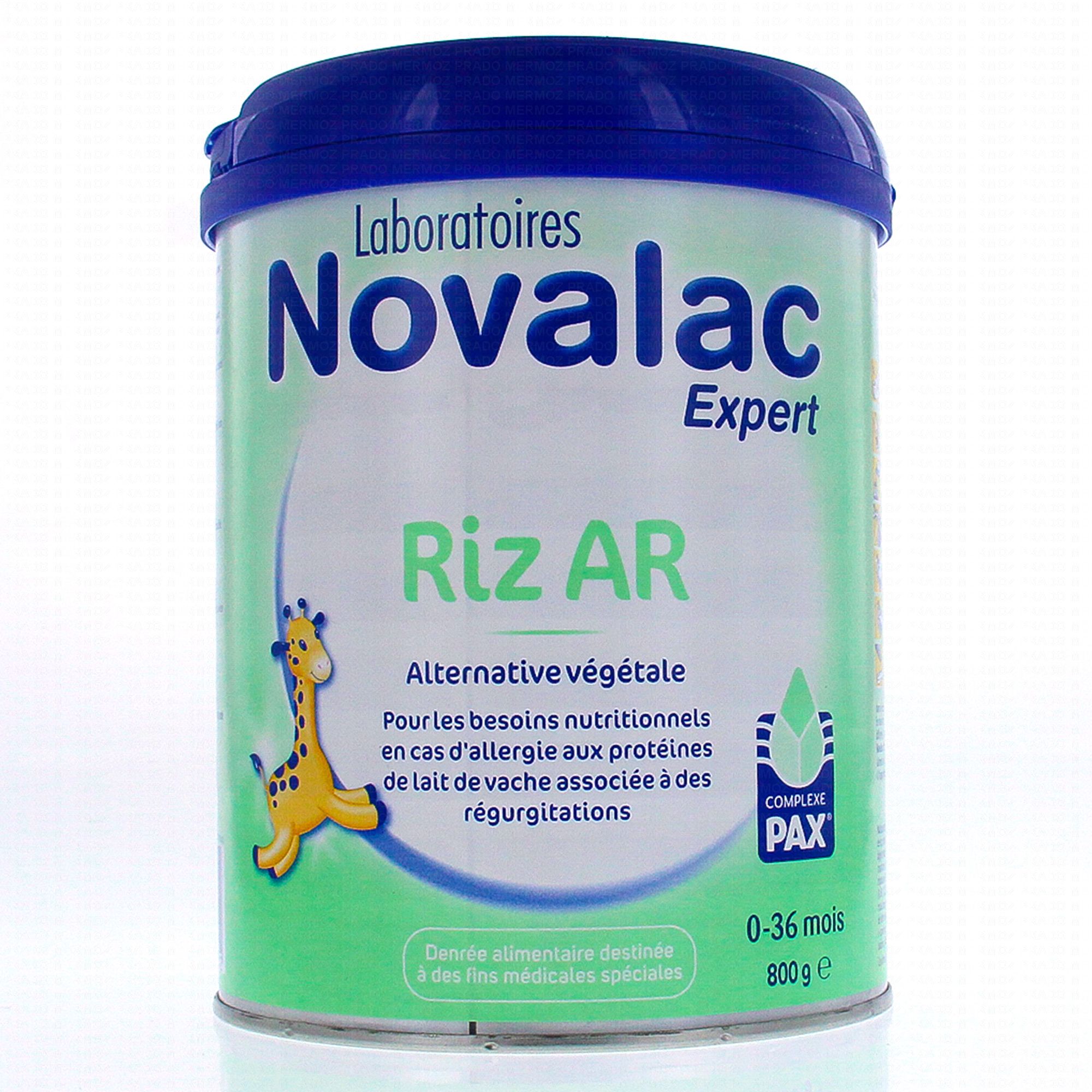 NOVALAC Riz AR 0-36mois 800g - Parapharmacie Prado Mermoz