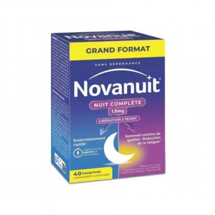 NOVANUIT Nuit Complète 1.9mg (x40 comprimés)
