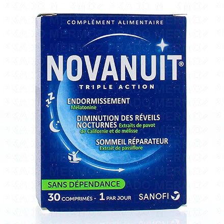 NOVANUIT Triple action boîte de 30 comprimés