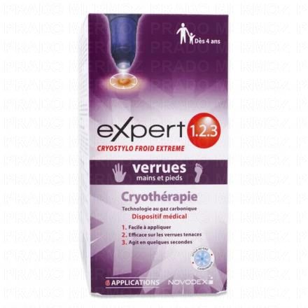 NOVODEX Expert 123 - CryoStylo Froid Extrême Verrues Stylo 14ml