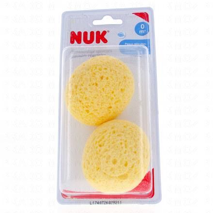 NUK Eponges végétales x2