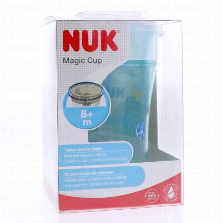 NUK Magic Cup 230 ml 8 Mois et + (bleu)