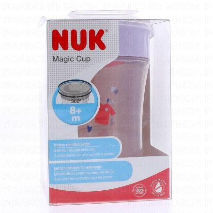 NUK Magic Cup 230 ml 8 Mois et + (rose)