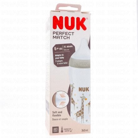 NUK Perfect Match - Biberon +6mois 360ml
