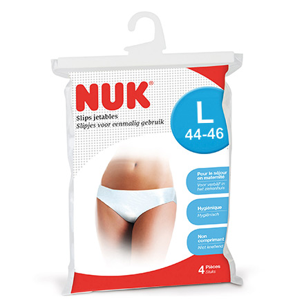 NUK Slips jetables 4 pièces (taille l (44-46))