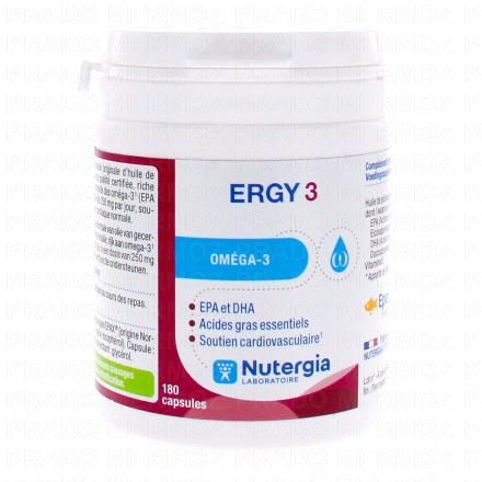 NUTERGIA Ergy 3 180 capsules