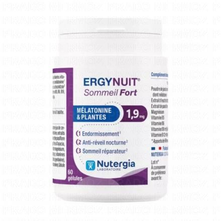 ErgyNuit Sommeil Fort x60 gélules