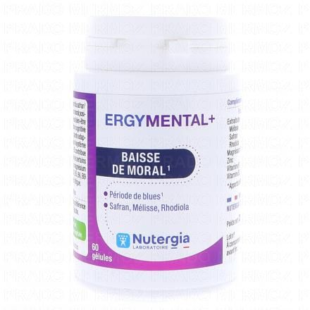 NUTERGIA Ergymental+ Baisse de Moral x60 Gélules