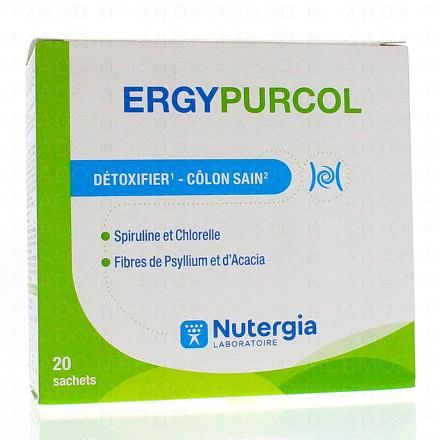 NUTERGIA Ergypurcol - Détoxifier côlon sain x20 sachets