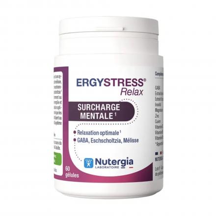 NUTERGIA Ergystress Relax Surcharge mentale x60 g&eacute;lules
