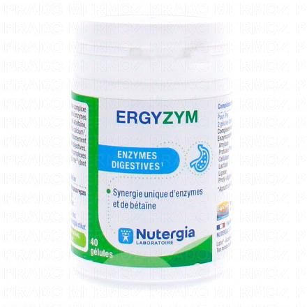 NUTERGIA Ergyzym enzymes digestives 40 gélules