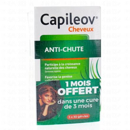 NUTREOV Capileov anti-chute 3 boîtes de 30 gélules