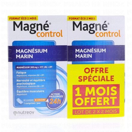 NUTREOV Magné Control (lot de 2 x 60 comprimés)