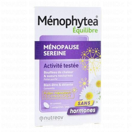 NUTREOV Ménophytea Équilibre - Ménopause Sereine x30 Comprimés
