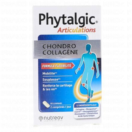 NUTREOV Phytalgic Articulations Chondro Collagène 60 comprimés