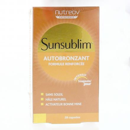 NUTREOV Sunsublim autobronzant (2x24 comprimés)