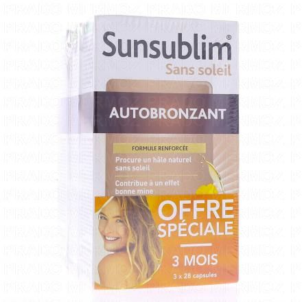 Sunsublim autobronzant 2x24 comprimés