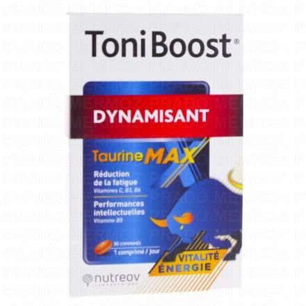 NUTREOV Toniboost Taurine Max x30 Comprimés