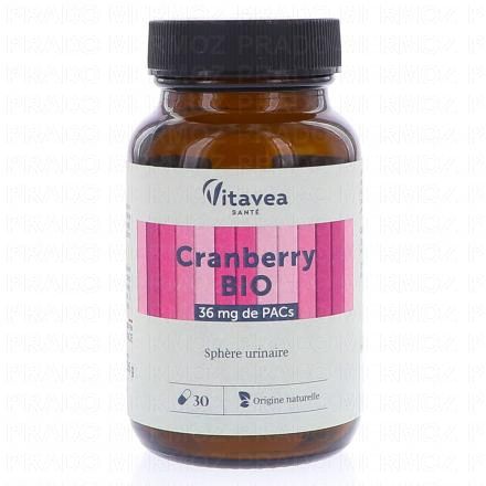 VITAVEA BIO Cranberry (30 gélules 36mg pacs)
