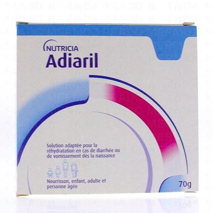 NUTRICIA Adiaril solution de réhydratation pour bébé x10 sachets 70g