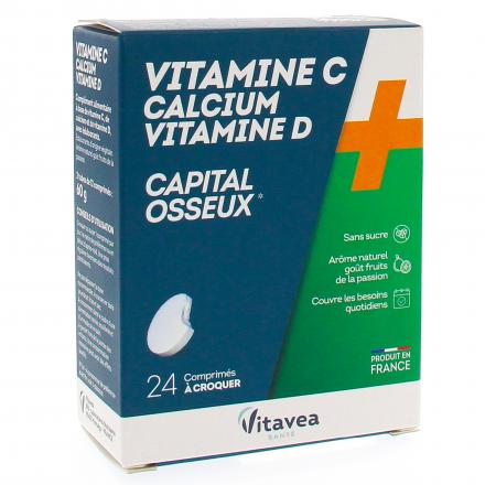 VITAVEA Capital osseux comprimés à croquer x 24