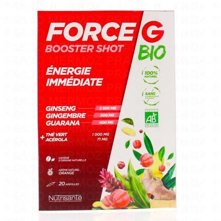 NUTRISANTE Force G Booster shot Bio 20 ampoules