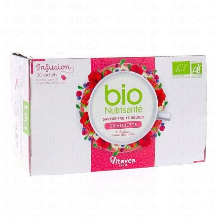 Infusion bio silhouette saveur fruits rouges x20 sachets 3