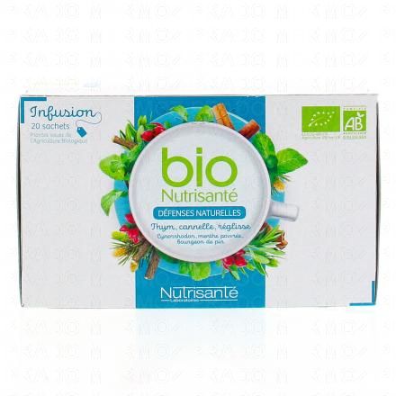 NUTRISANTÉ Infusion défenses naturelles bio 20 sachets