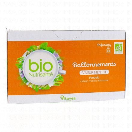 VITAVEA Infusions ballonnements bio x20 sachets
