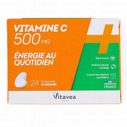 VITAVEA Vitamine C 500mg comprimés à croquer x24