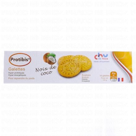 PROTIBIS Galettes Noix de Coco x16 3