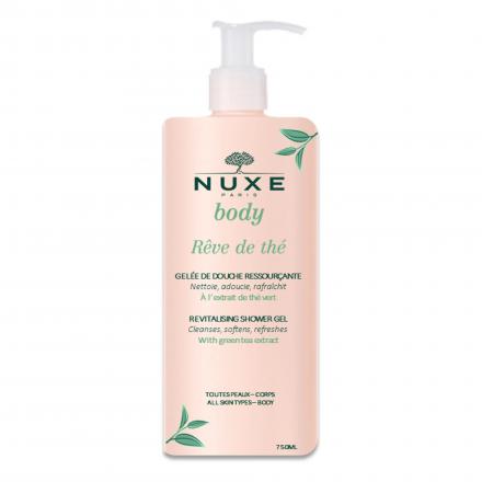 NUXE Body R&ecirc;ve de th&eacute; - Gel&eacute;e de douche ressour&ccedil;ante 750ml