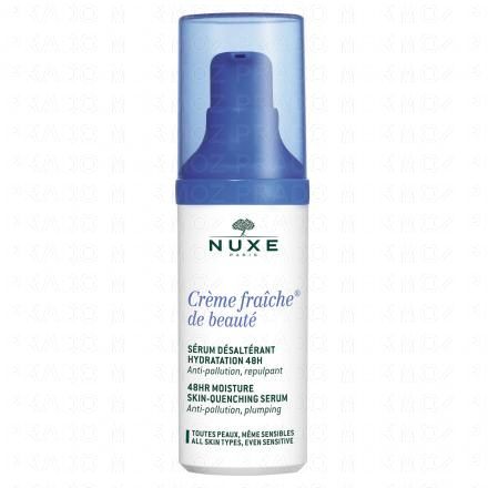 NUXE Crème fraîche de beauté Sérum désaltérant hydratation 48h 30ml